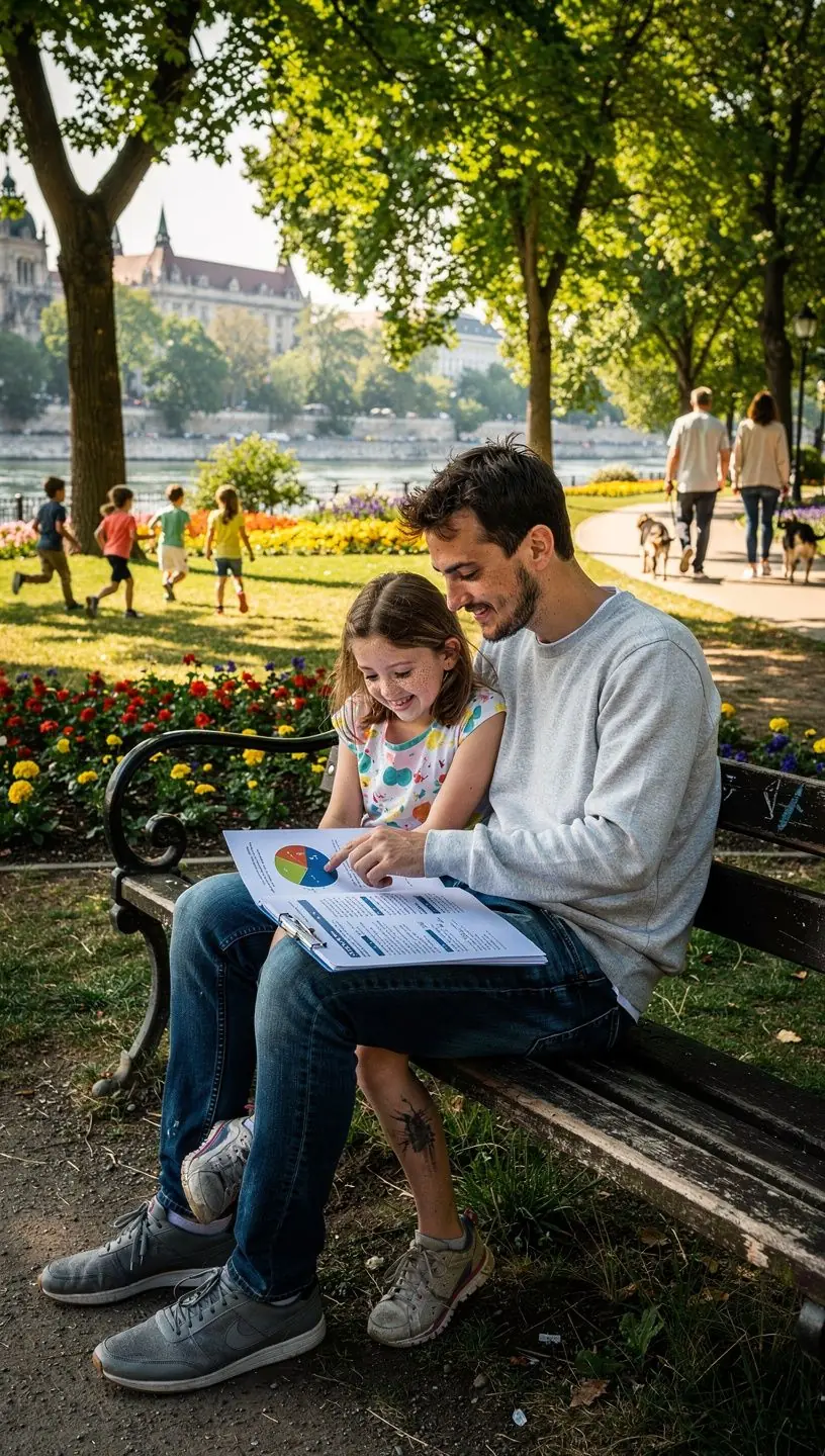 Sikeres költségvetés-tervezés eredményeit bemutató statisztika.